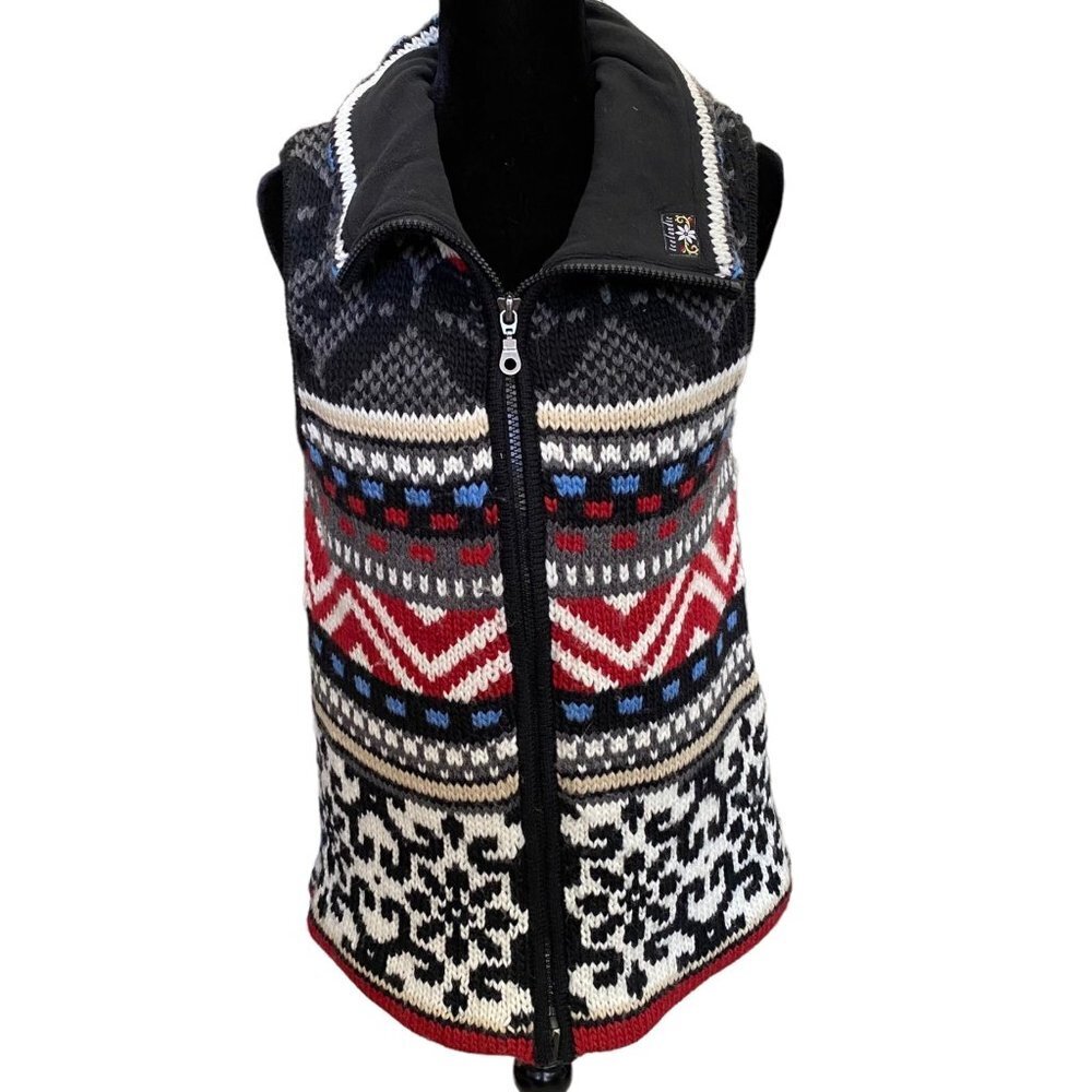 Icelandic Design Women’s Knit Full Zip Vest